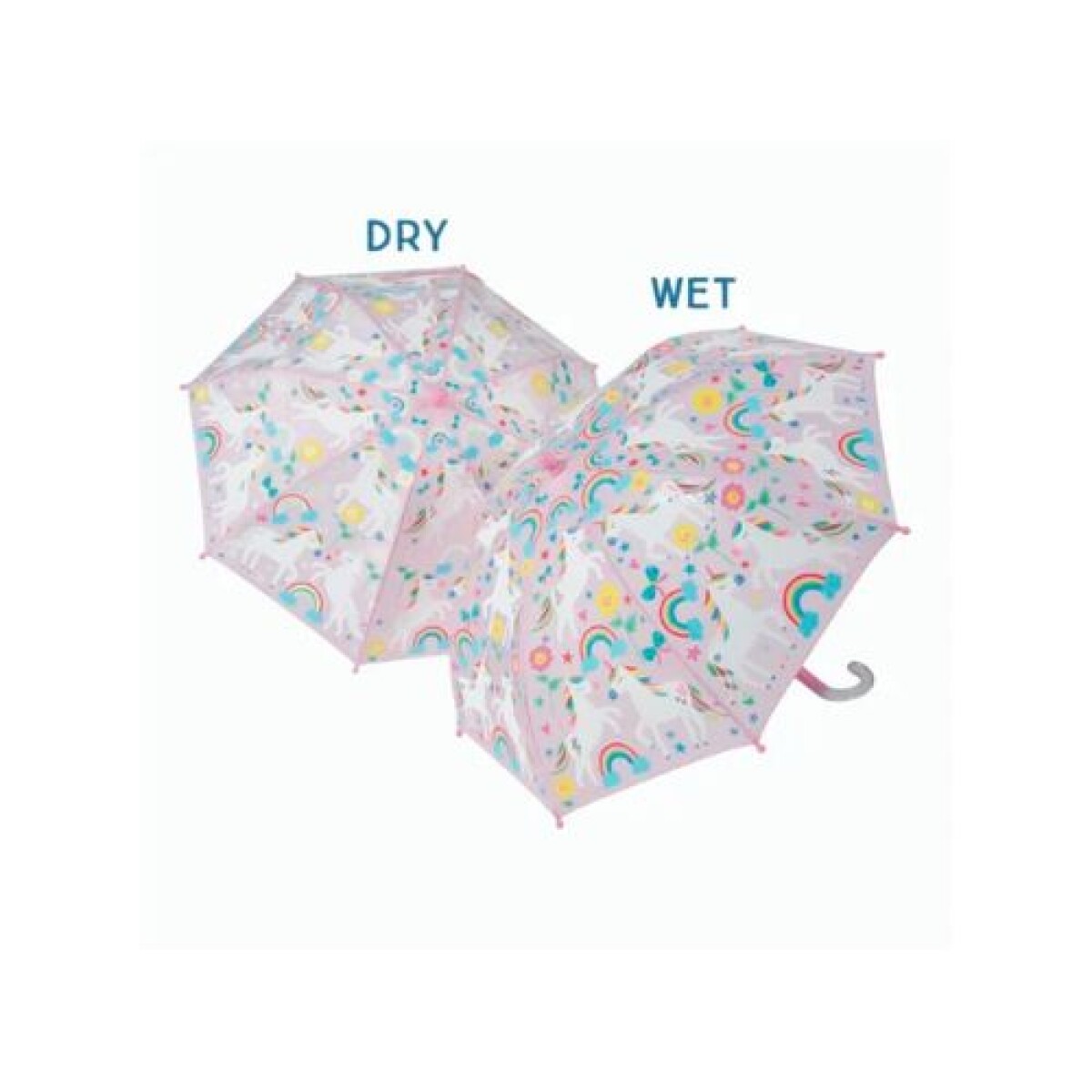 Paraguas que cambia de color Floss & Rock Unicornios - Paraguas Que Cambia De Color Floss & Rock Unicornios 