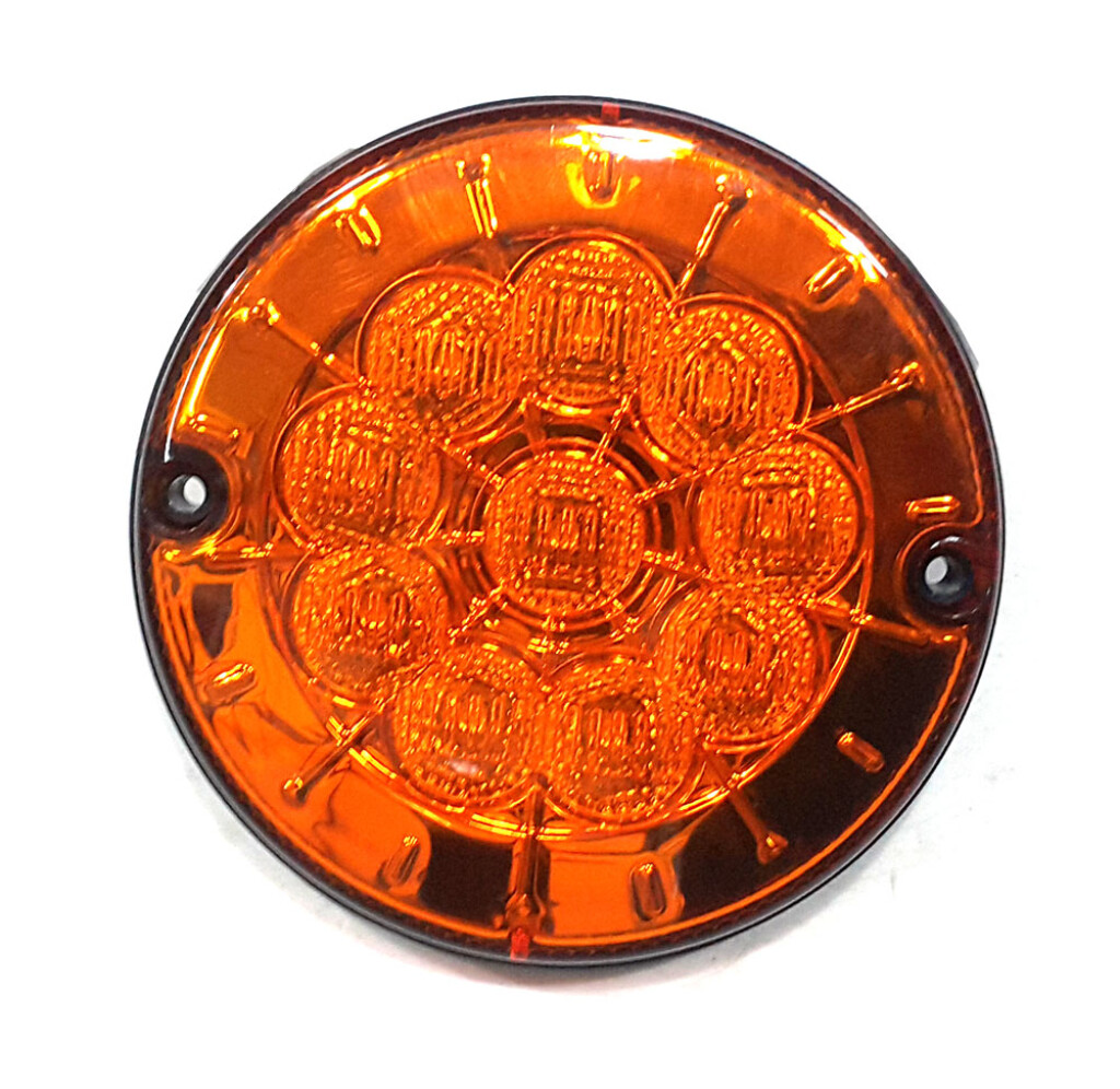 Faro trasero LED 125mm ámbar