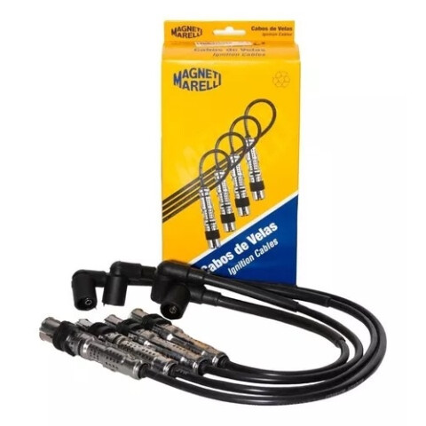 JUEGO CABLE DE BUJIA GOL 1.0 04/ GOL G5 10/ FOX/SURAN MARELLI Juego Cable De Bujia Gol 1.0 04/ Gol G5 10/ Fox/suran Marelli