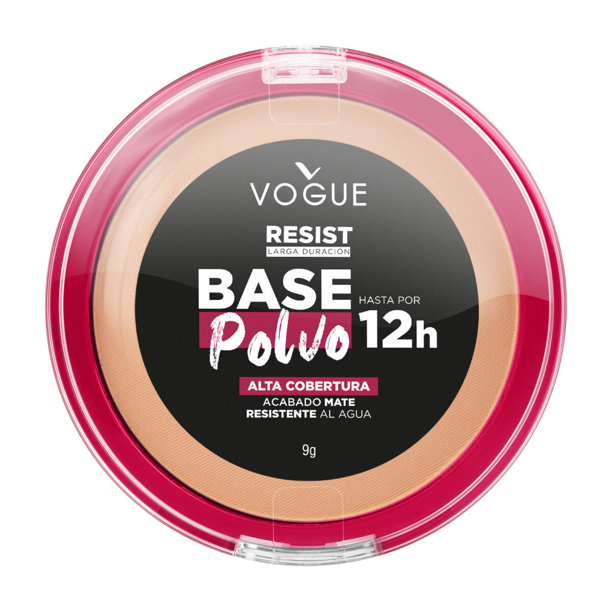 Polvo Compacto Vogue Resist Natural 9g 