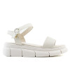 Sandalias - Moleca - Moleca Sandalia con tira ancha de Mujer - 5483.102-26560 Blanco