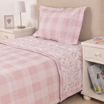 Edredón Kids Cuadros Rosas – 180×240 cm Edredón Kids Cuadros Rosas – 180×240 cm