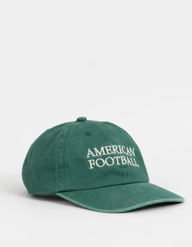 Caps Denim Gorra Canvas Bordada - Verde Medio
