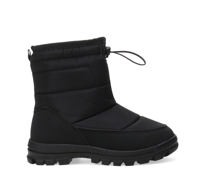 Botas de Niña MINI Miss Carol SAUGA de tela Negro