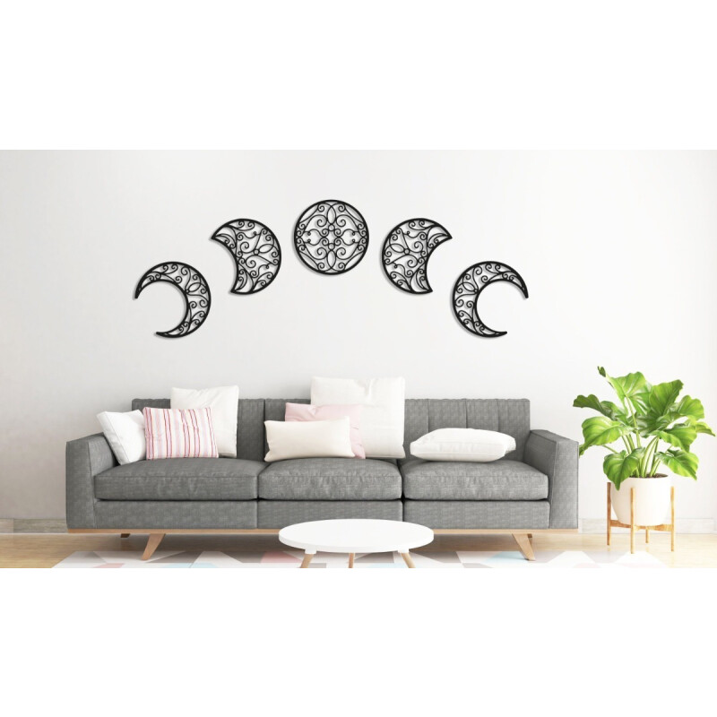 Cuadro Calado Fase Lunar Deco Mandala Cuadro Calado Fase Lunar Deco Mandala