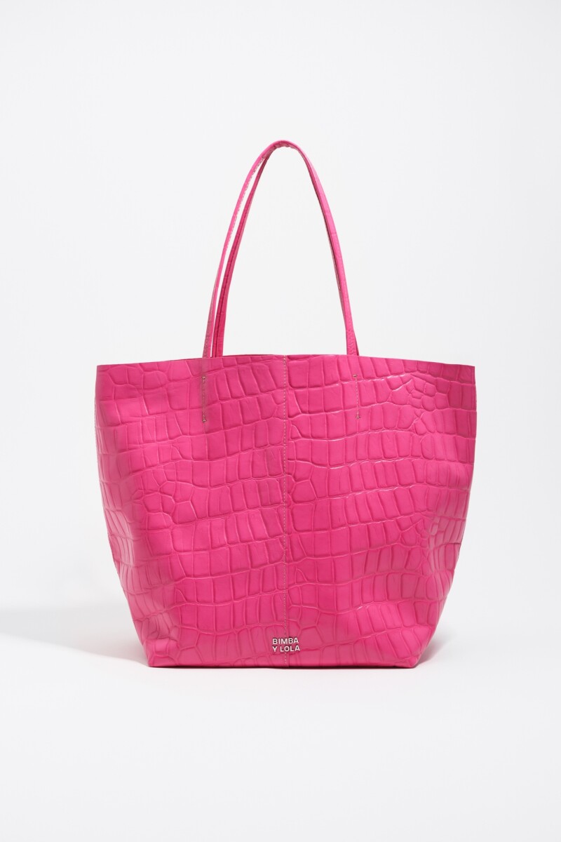 BOLSO SHOPPER GRANDE Fucsia