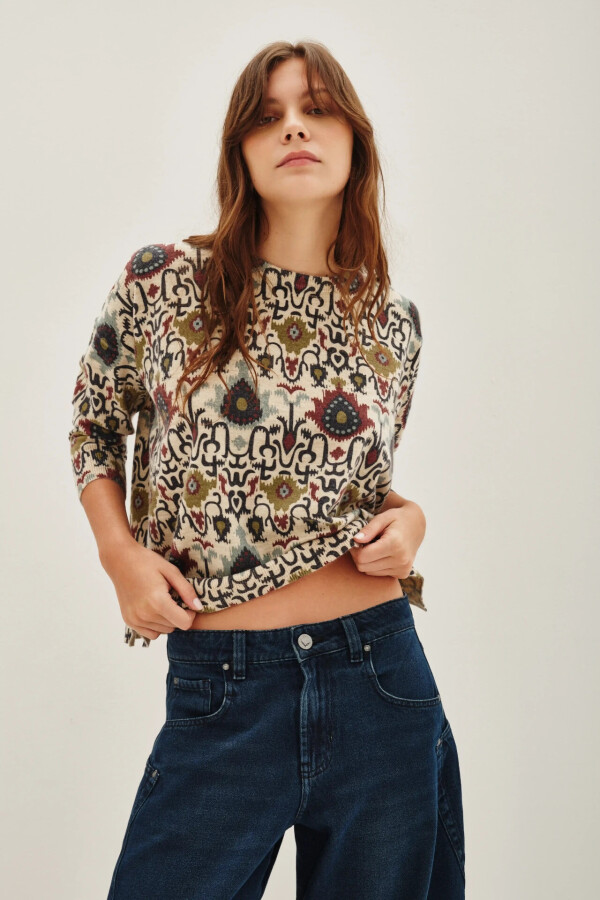 Sweater Cymade Sky Multicolor