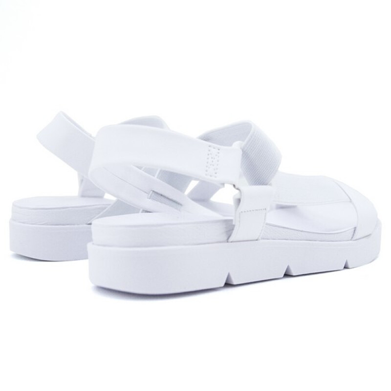 Sandalias - Beira Rio - Beira Rio Sandalia Casual Baja de Mujer - 8387.505-16773 Blanco-blanco