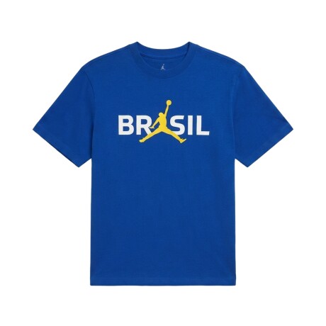 REMERA NIKE JORDAN M J 85 SS LOGO CREW P Blue