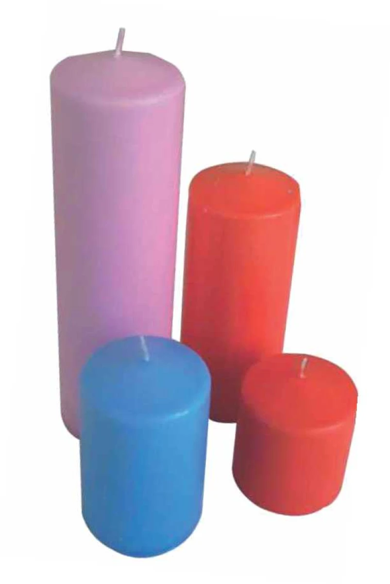 VELA CILINDRICA COLOR CZ2590-EL CLON 