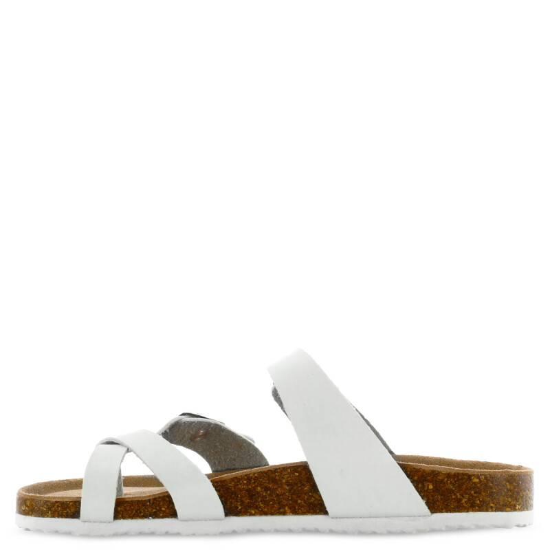 Sandalias de Mujer Miss Carol Birkana Blanco