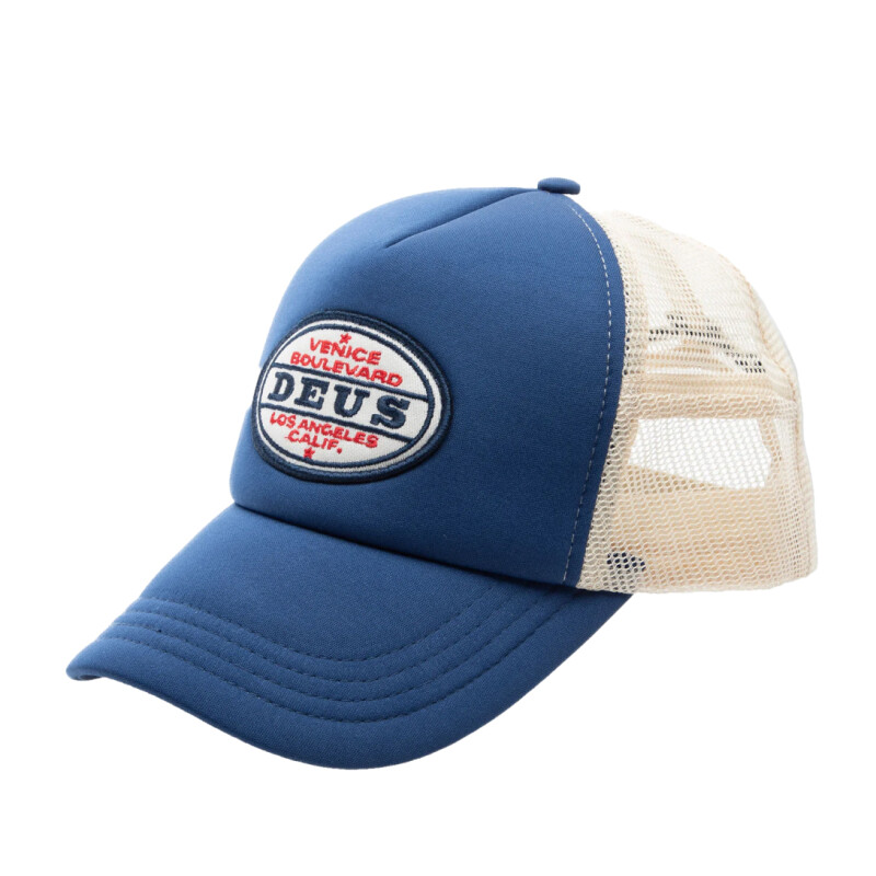Gorro Cap Deus Certified Trucker Navy Gorro Cap Deus Certified Trucker Navy