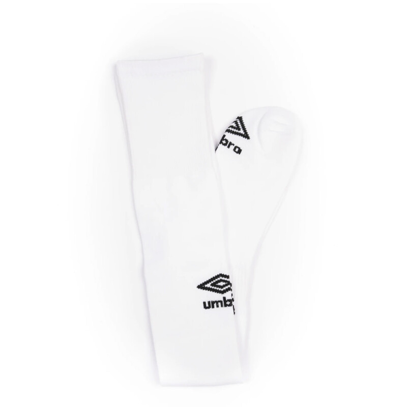 Medias Umbro Fútbol Junior Unisex Blanco