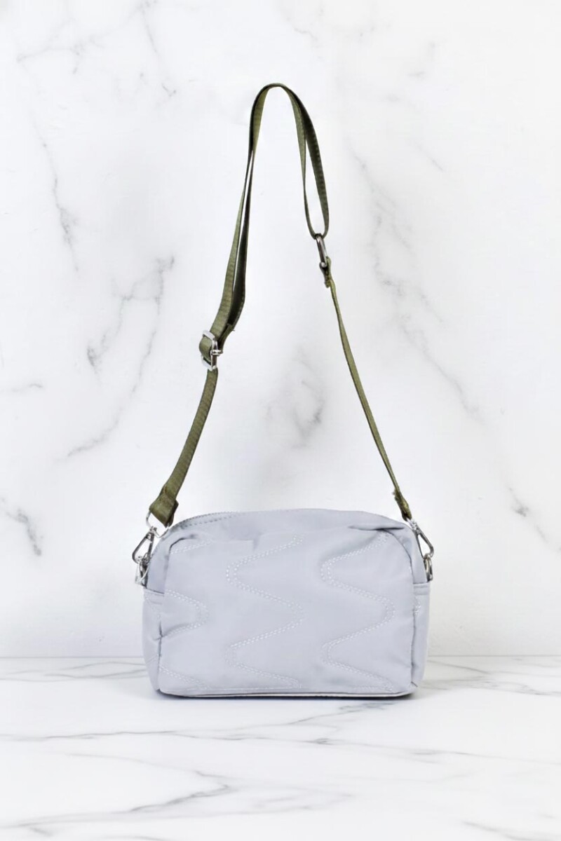 Cartera Fedra - Ceniza/Oliva 