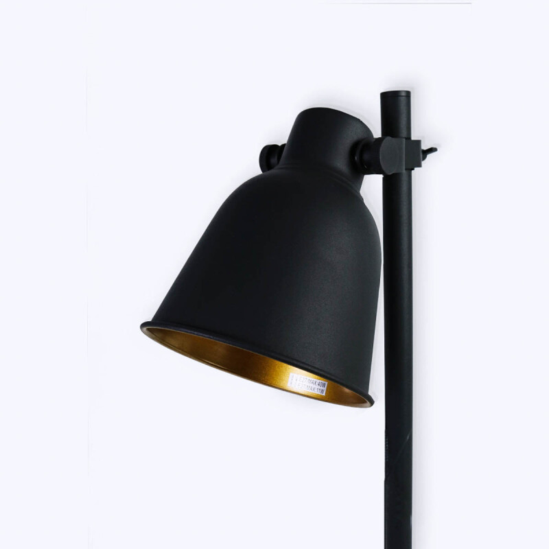 LAMPARA P/MESA NEGRA Unica