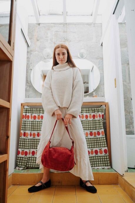 Bolso Moon Rojo King