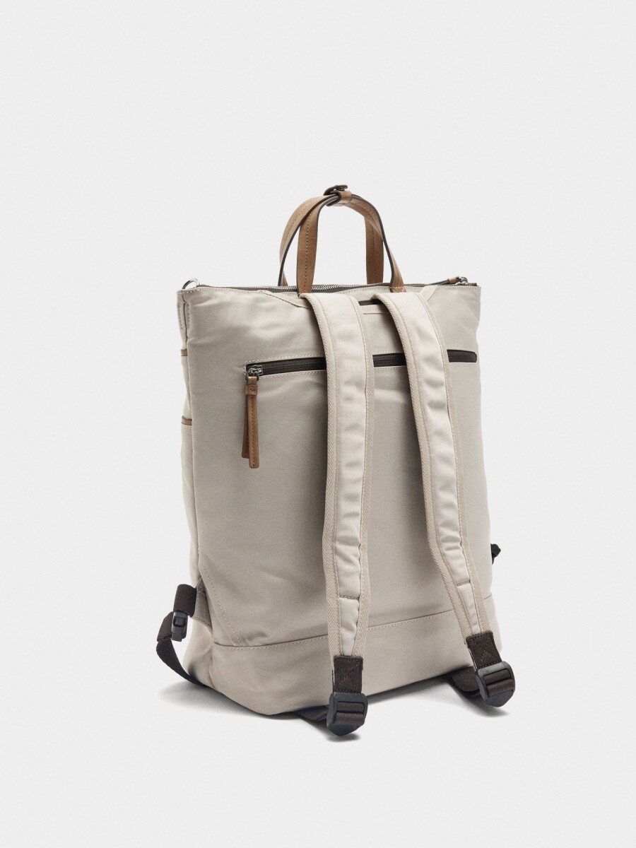 Mochila Para Portátil De Nylon crudo