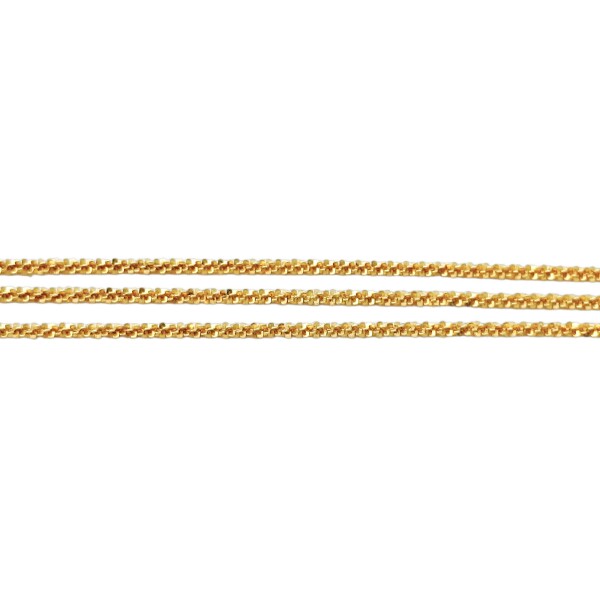 Pulsera Triple córdon-Oro bajo-Sin Piedra-PU8082 sinpiedra
