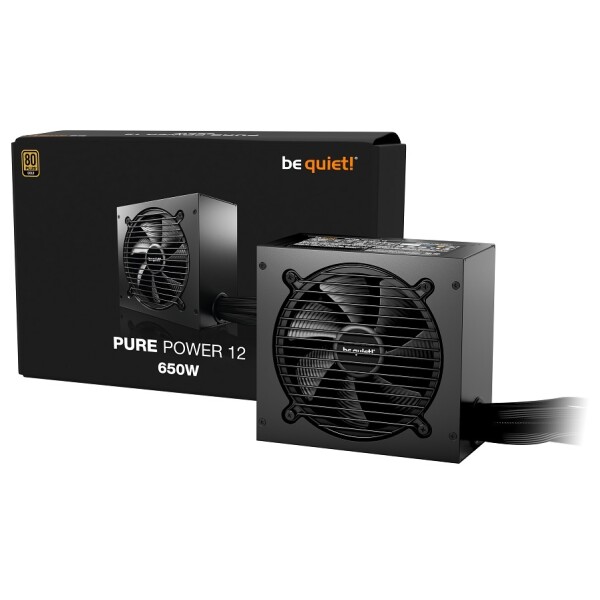 Fuente Be Quiet Pure Power 12 650w 80 + FUENTE BE QUIET! PURE POWER 12 650W GOLD