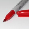 MARCADOR SHARPIE FINO ROJO