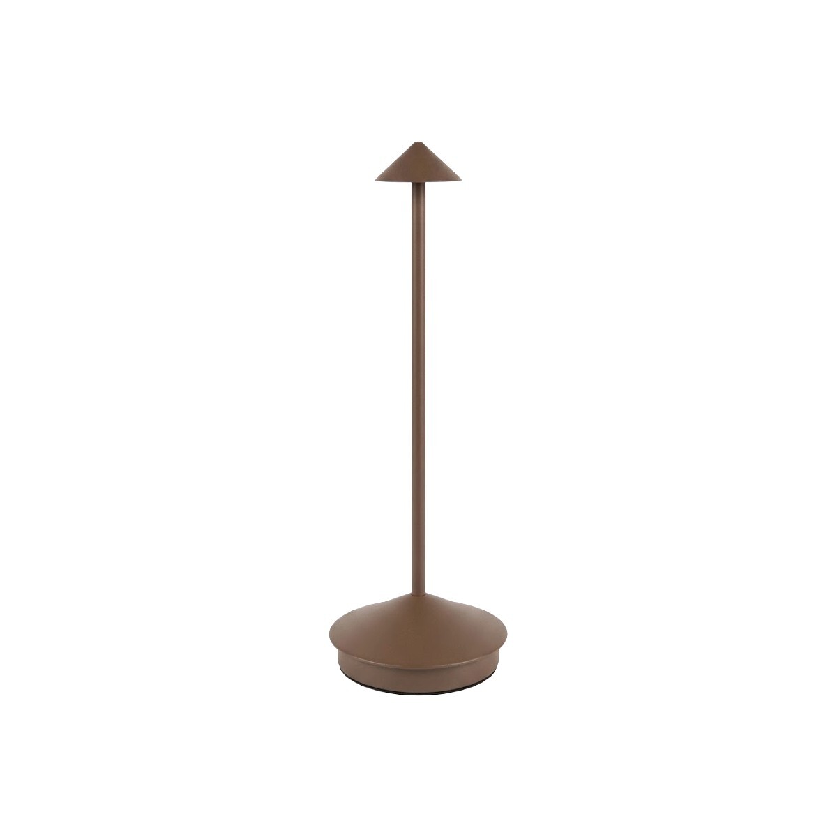 LAMPARA LED MARRON 10.5X29CM C/USB 