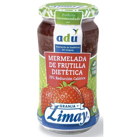 MERMELADA LIMAY DIET FCO 350G FRUTILLA MERMELADA LIMAY DIET FCO 350G FRUTILLA