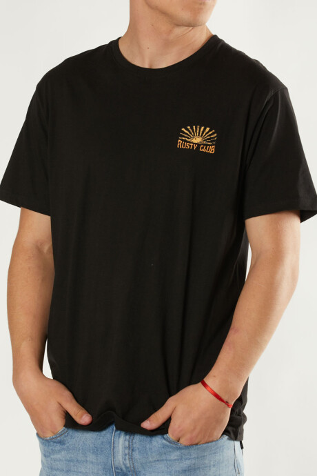 T-SHIRT DIVER RUSTY Negro