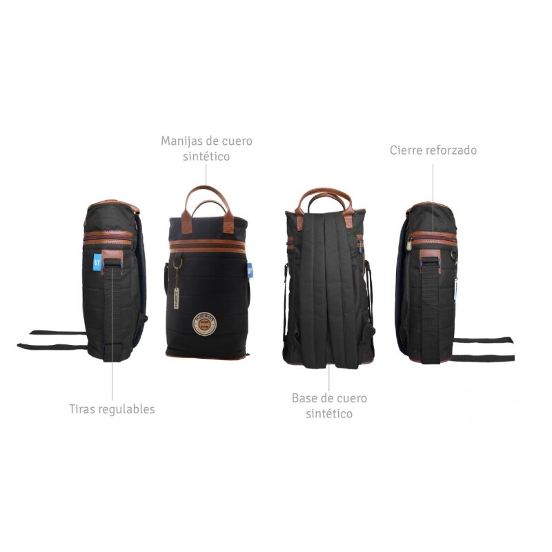 Matera tipo mochila 38cm Negra