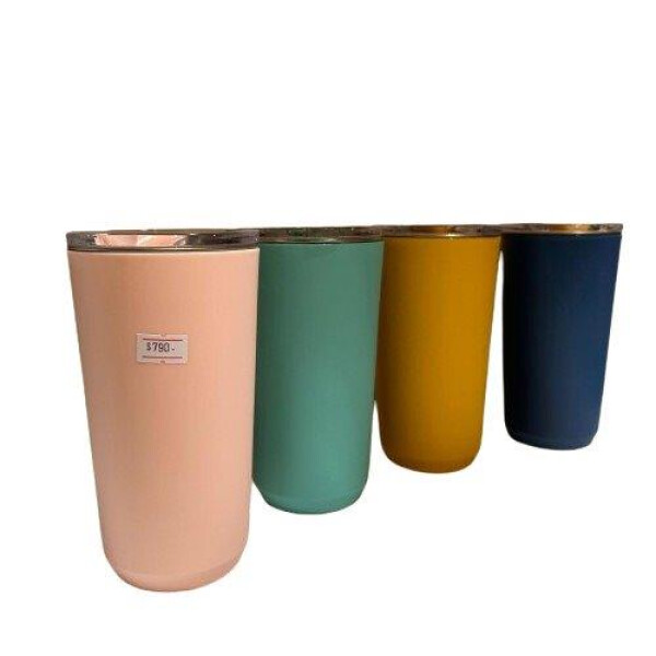 Vaso Termico Tapa Transparente liso de Unisex - WDF35 S/color