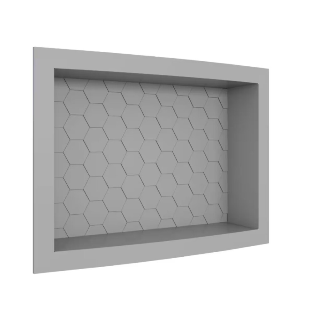 Nicho Empotrar Polipropileno 40cm Gris Nicho Empotrar Polipropileno 40cm Gris