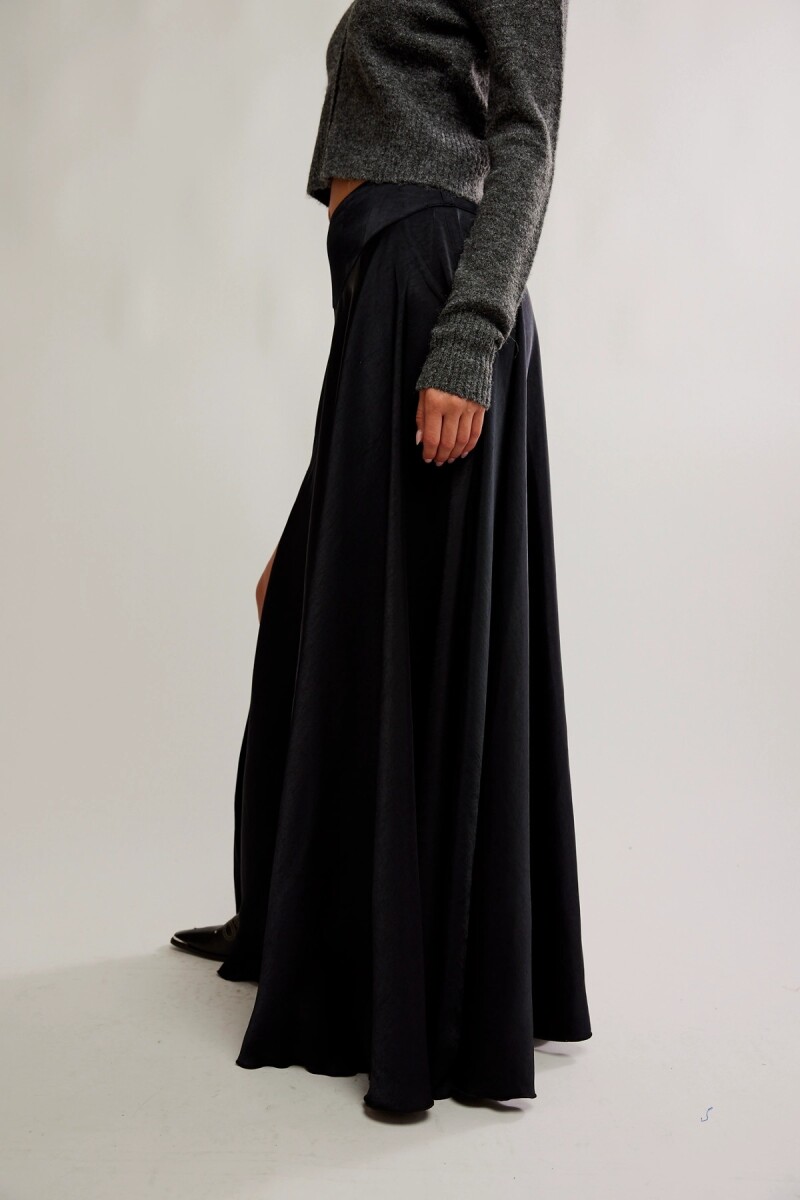 FALDA MAXI CHILCO Negro