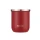 Mate Terrano Sicilia Acero Inoxidable ROJO