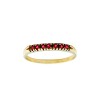 Anillo Vera-Oro Bajo-Piedra Rubi-AN8139 conpiedra