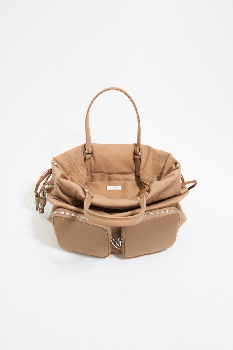BOLSO SHOPPER MINI Beige