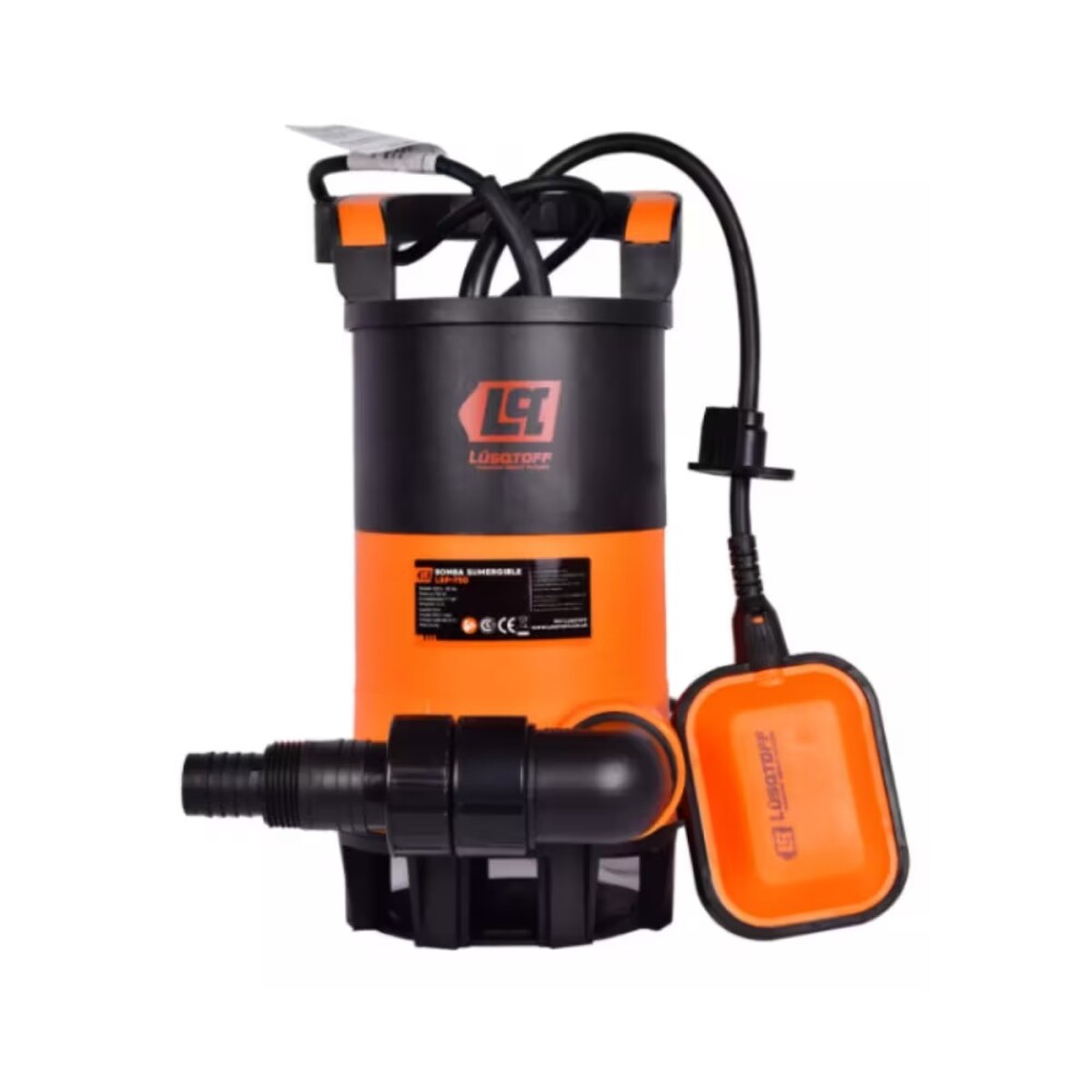 Bomba sumergible 1hp - 200L/min - 10mts c/ filtro Bomba Sumergible 1hp - 200l/min - 10mts C/ Filtro