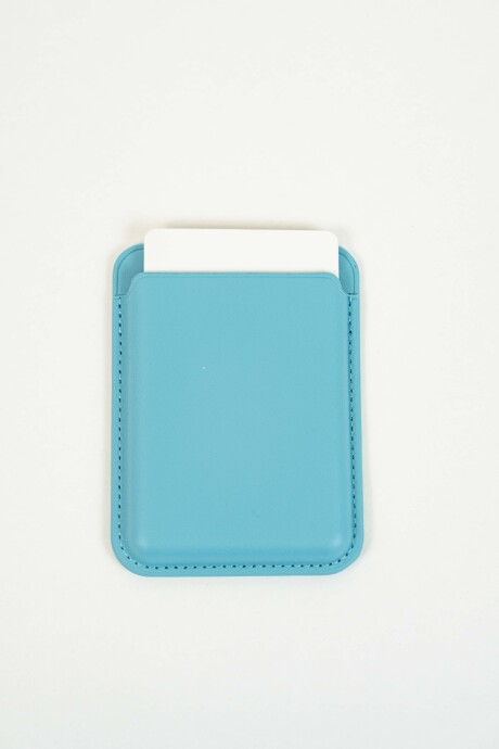 Porta Tarjeta Pocket Azul