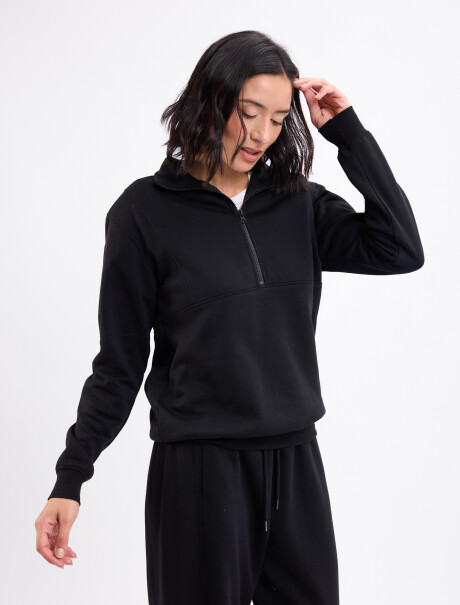 Buzo felpa Aura negro