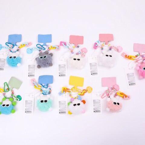 COLGANTE PARA BOLSO DE DUENDE DE HOLLÍN CON CUENTAS COLGANTE PARA BOLSO DE DUENDE DE HOLLÍN CON CUENTAS