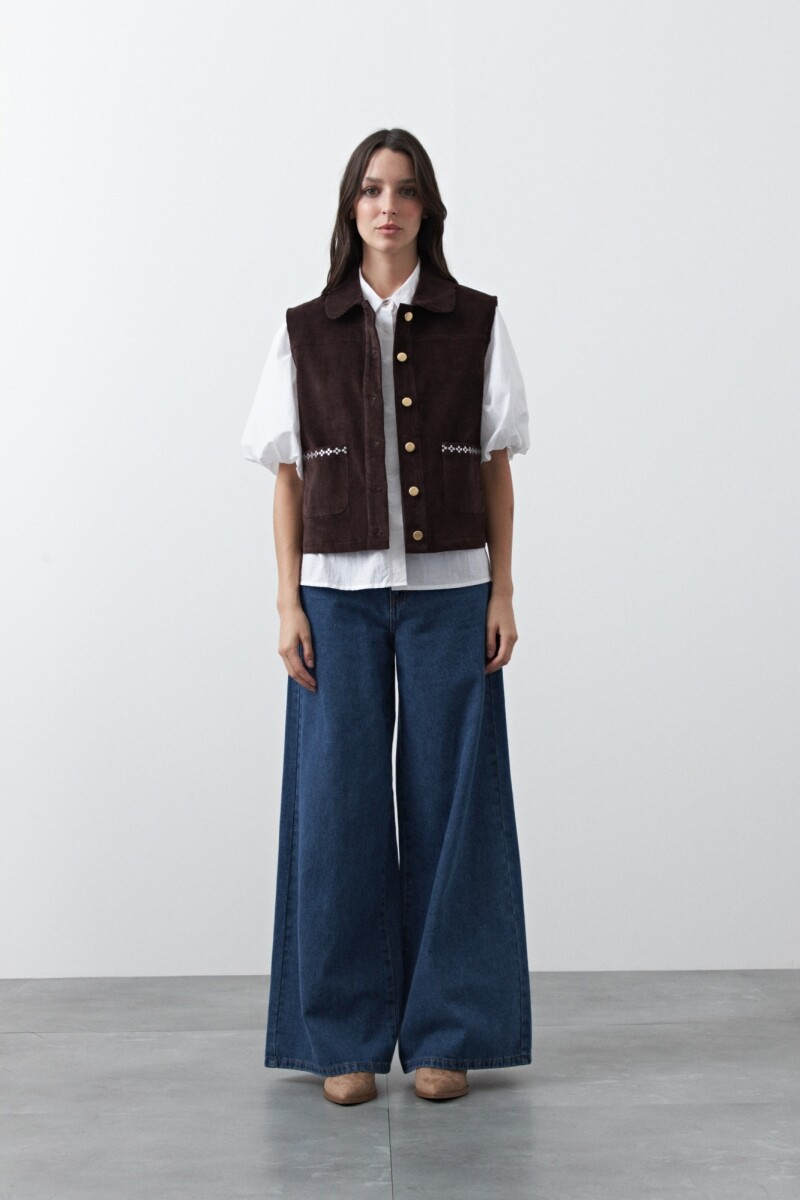 CHALECO BANNACK Chocolate