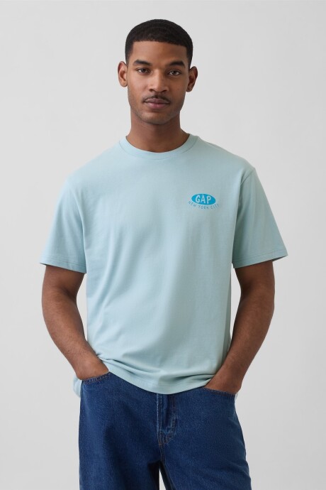 Remera Grafica Hombre Light Autumn