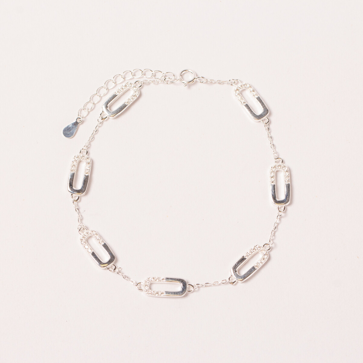 PULSERA MOSTO PLATEADA 