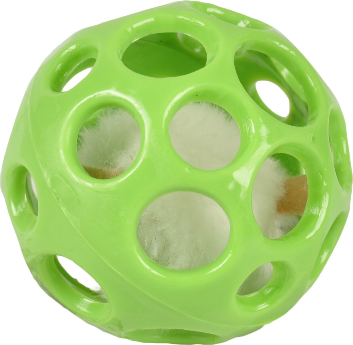 PELOTA CON AGUJEROS Y RATÓN SONORO FLAMINGO 