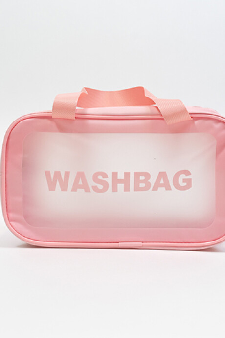 Neceser Impermeable Rosado