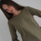 Long Sleeve T-Shirt Verde Seco