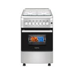 COCINA INOX 4 GAS HORNO 56 LTS. ELECTRICO-ENCENDIDO acero inoxidable