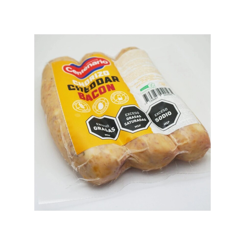 Pack 3 Chorizo Cheddar y Bacon Centenario Pack 3 Chorizo Cheddar y Bacon Centenario