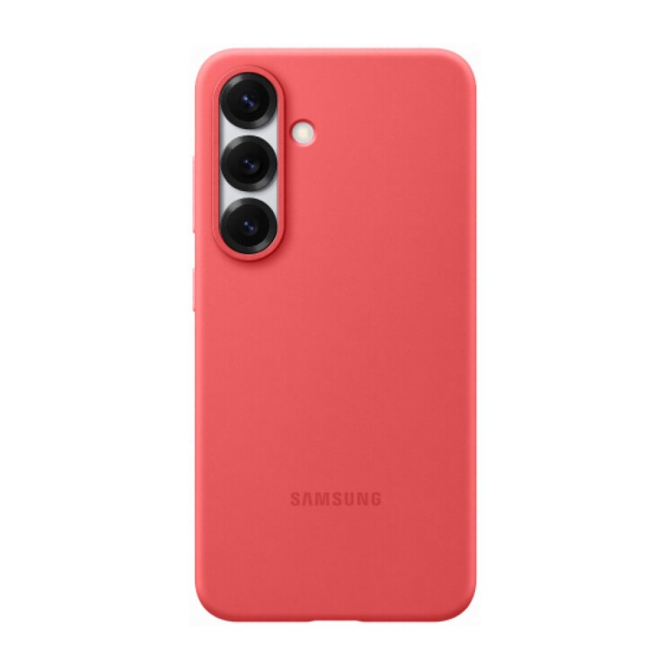 Funda Samsung Silicone Case Original para Galaxy S25+ EF-PS936 Red