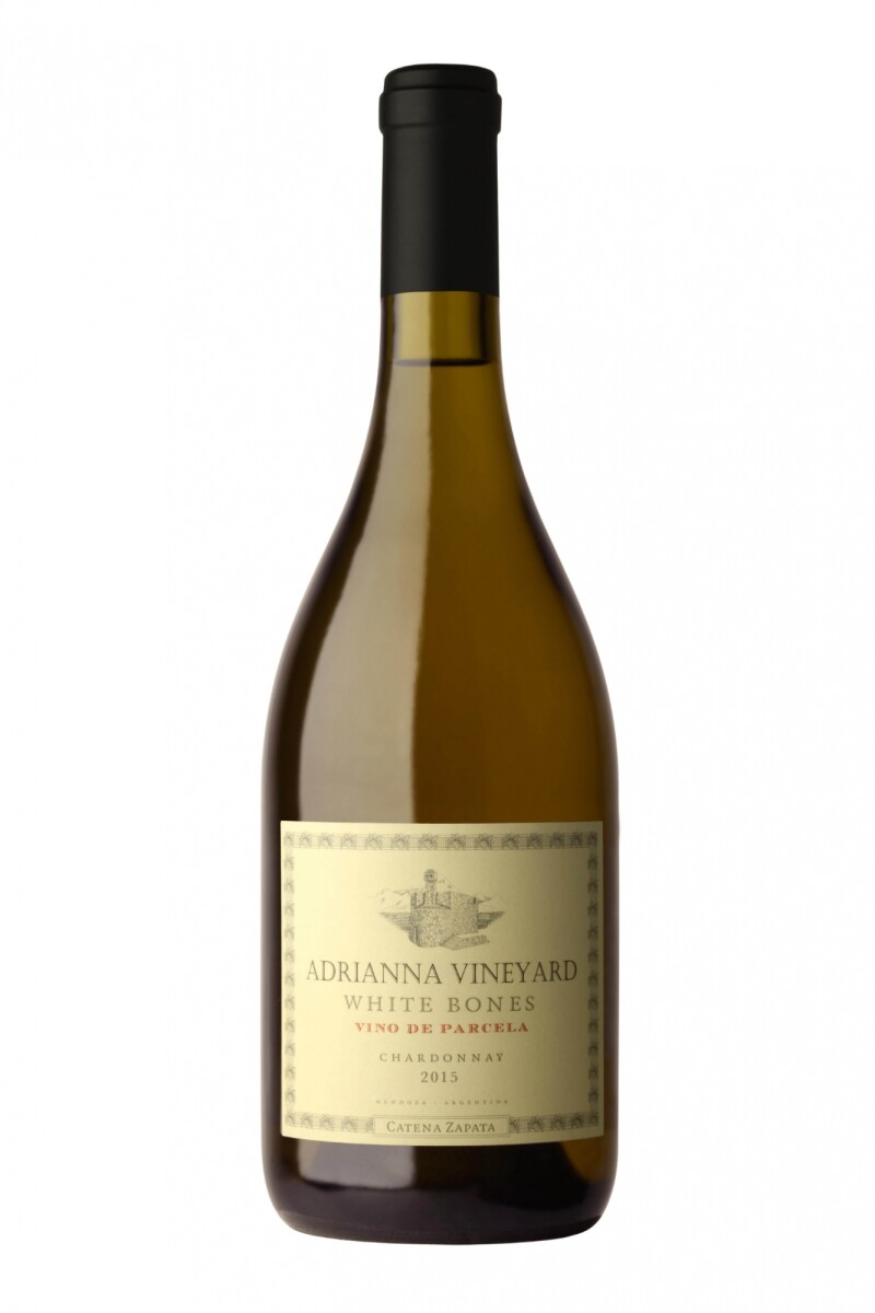 Vino ADRIANNA VINEYARD White Bones Chardonnay Cosecha 2015 750ml. 