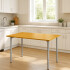 Mesa De Comedor Modelo Gitana, Rectangular Apta Para 6 Personas. MARRON