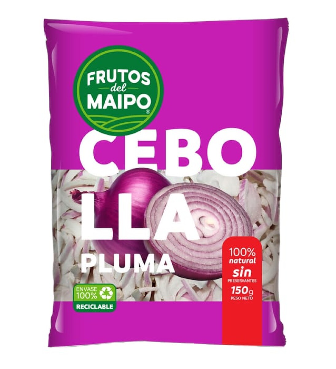 Cebolla Colorada Pluma Frutos Del Maipo 150Gs 